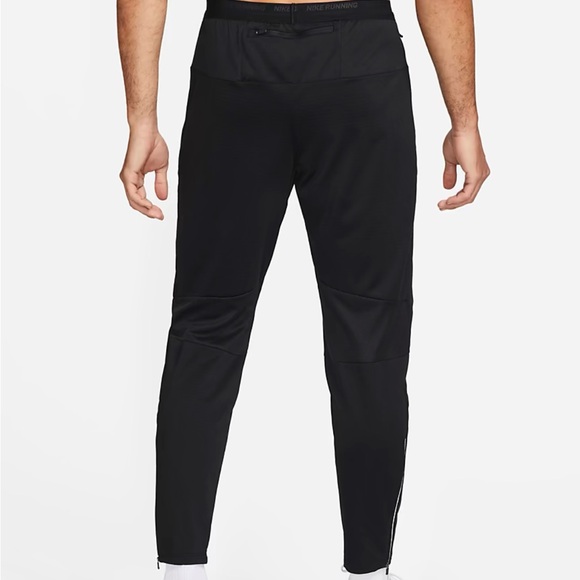 Nike Phenom Knit Running Athletic Pants Dri-FIT DQ4740-010 Black Men's NWT - Picture 3 of 12